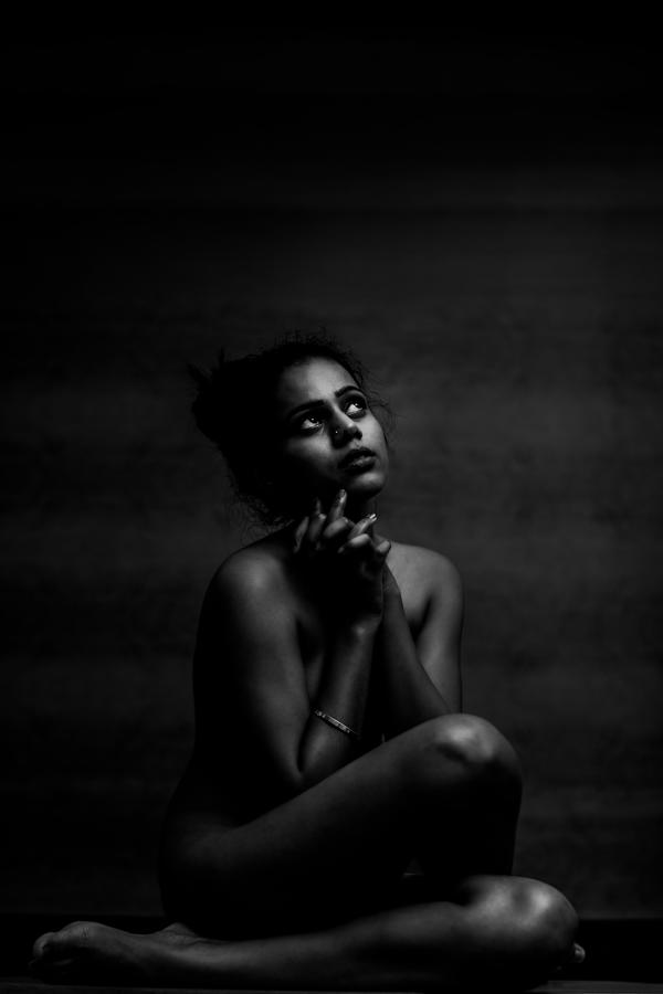 Dark Baby Photograph by Roopesh Anjumana