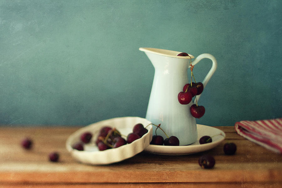 Dark Cherries By Copyright Anna Nemoyxaomena