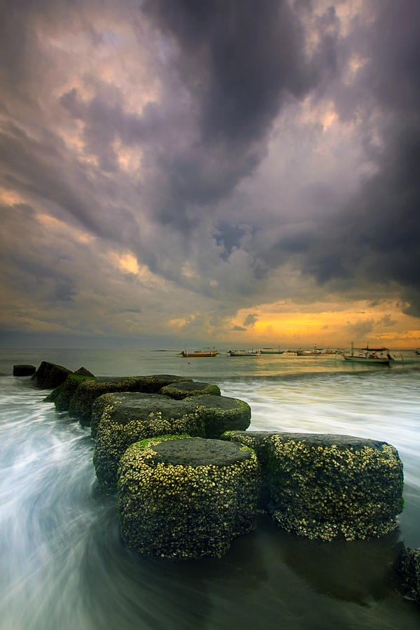 Dark Cloud Hang Over Photograph by Pandu Adnyana