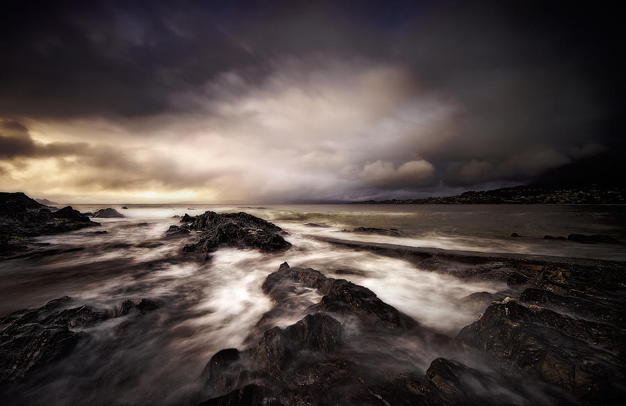 Dark Coast Photograph by Santiago Pascual Buye