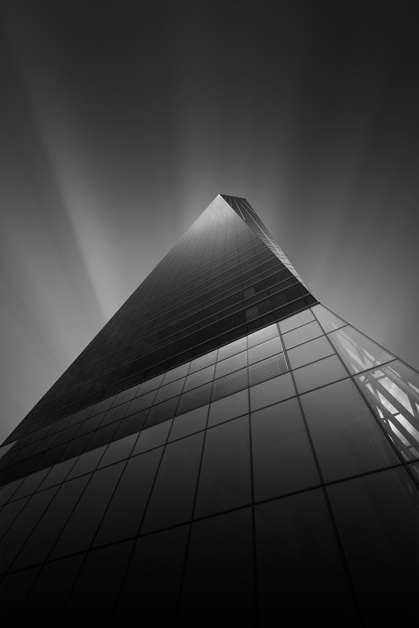 Dark Glass Tower Photograph by Juan Lpez Ruiz
