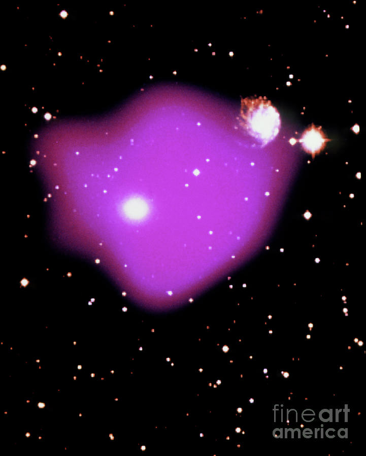 Dark Matter Evidence From The Rosat Satellite Photograph by Nasa/science Photo Library