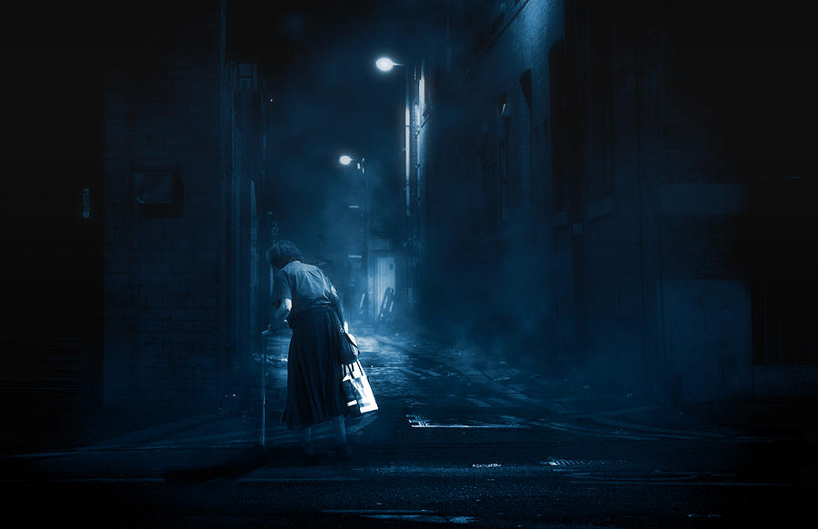 Night Photograph - Dark Night ... by Chenzhu Bai