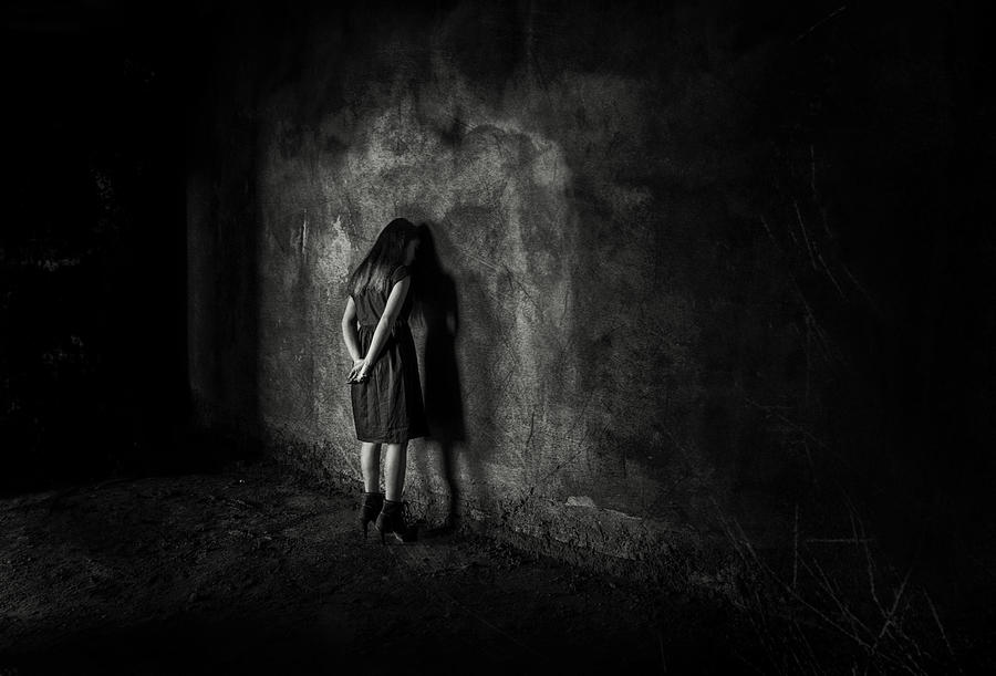 Fantasy Photograph - Dark Side Of Depression by Fadhel Muhamad Fajeri