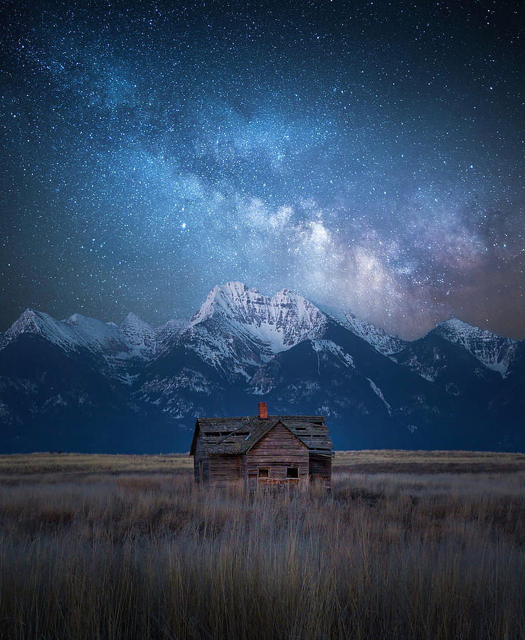 Dark Skies Last Frontier / Mission Mountains, Montana by Nicholas Parker Dark Skies Last Frontier / Mission Mountains, Montana by Nicholas Parker