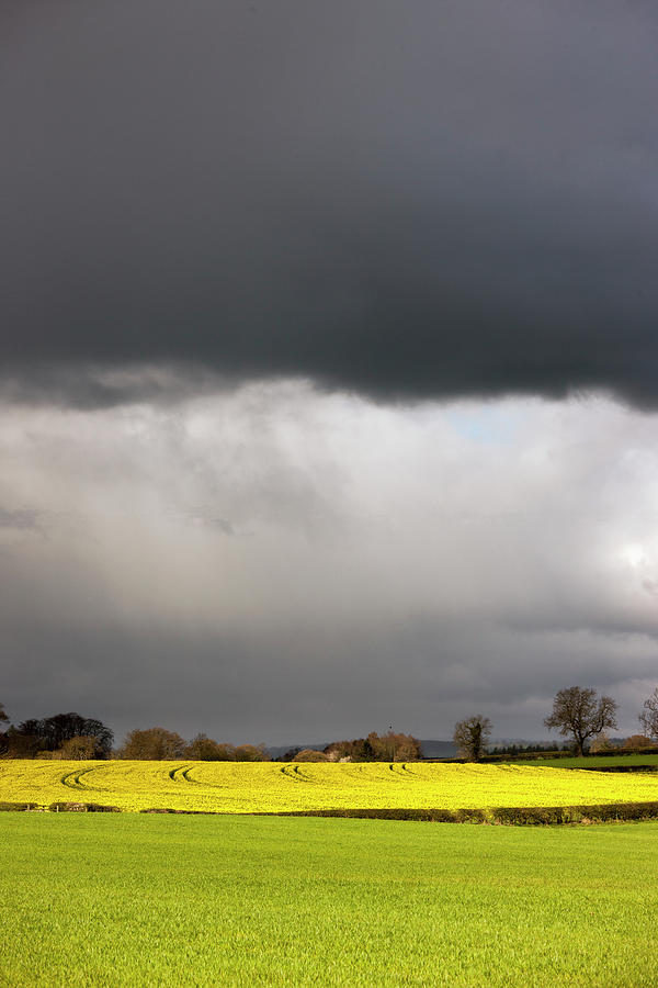 Dark Storm Clouds Over Farmland Photograph by John Short / Design Pics Dark Storm Clouds Over Farmland Photograph by John Short / Design Pics