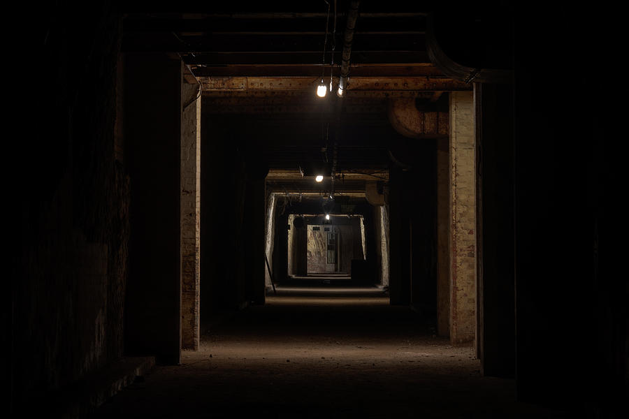 Dark tunnel Photograph by Steev Stamford