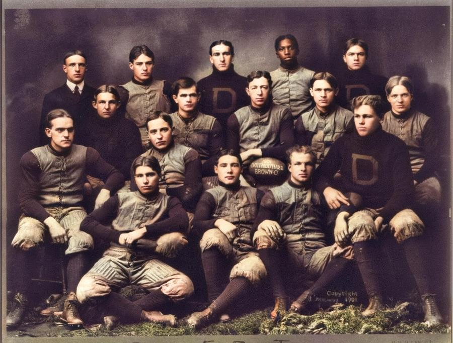 Dartmouth Football Team, 1901 1901 Painting