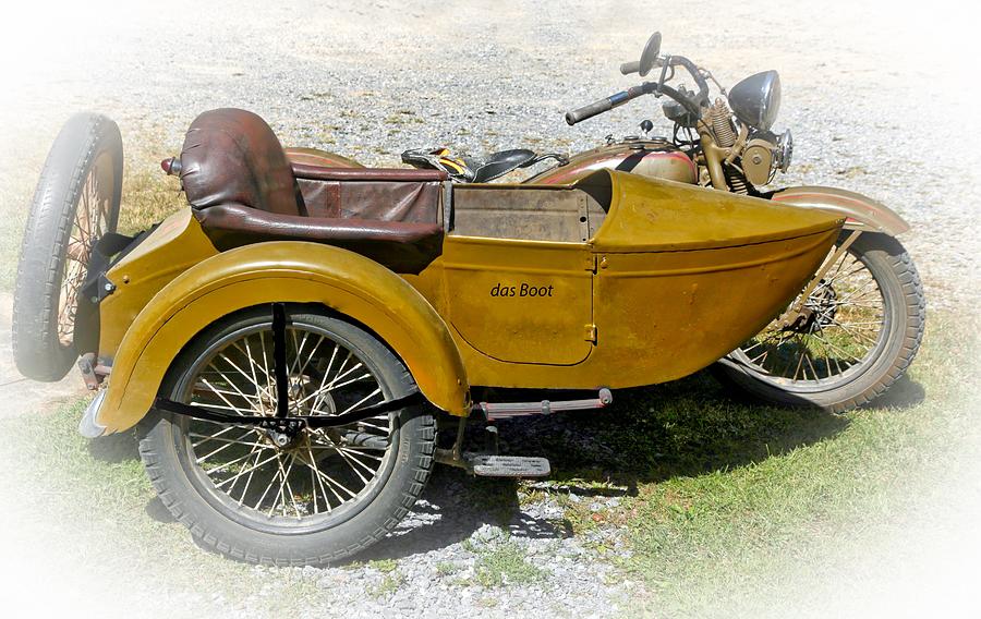 Harley Davidson and side car Photograph by Dennis Baswell - Pixels