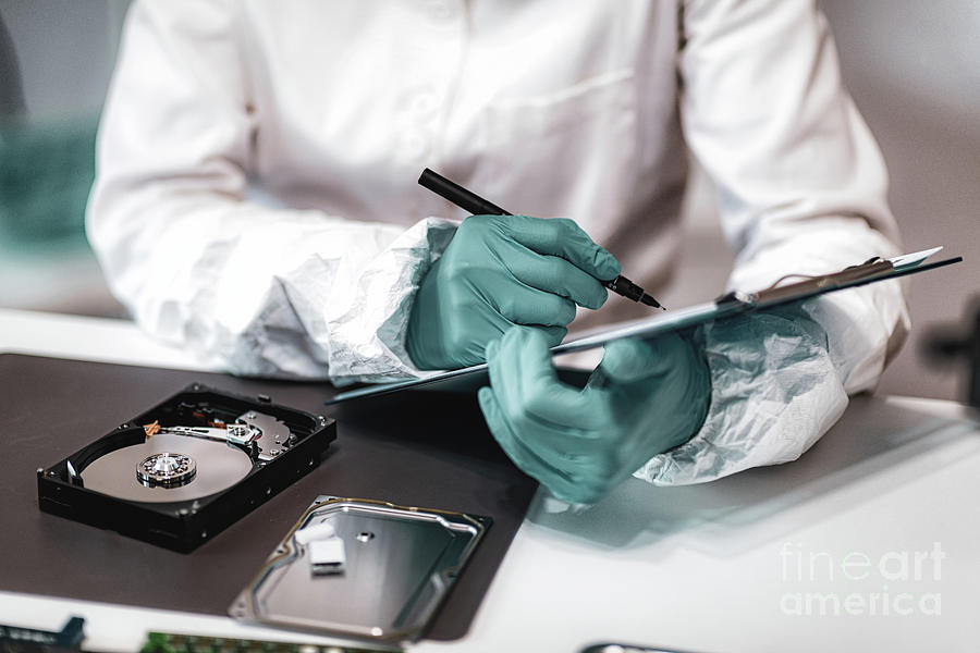 Data Forensics Photograph by Microgen Images/science Photo Library
