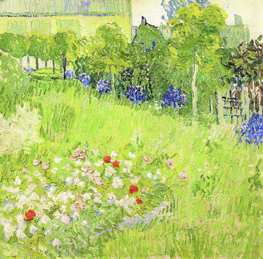 Daubigny S Garden Digital Remastered Edition Painting By Vincent Van Gogh Fine Art America