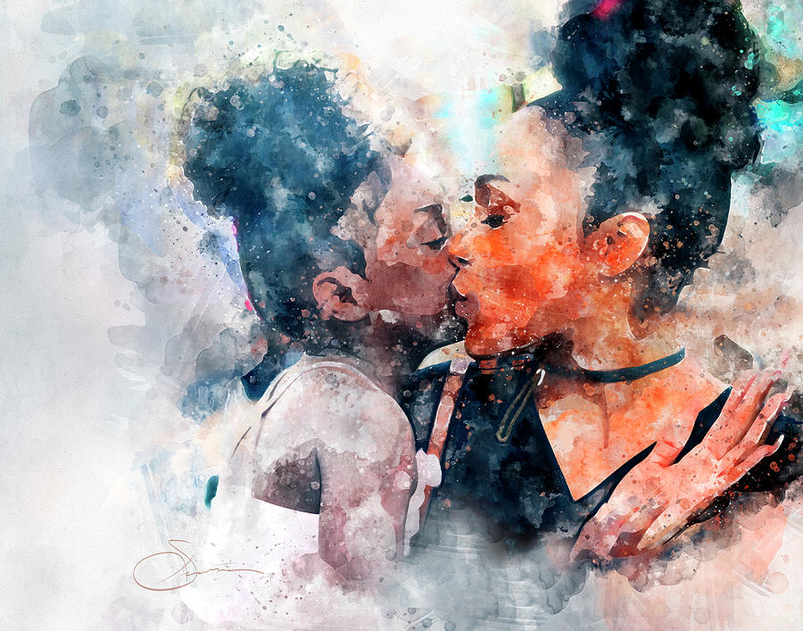 Daughter Love Digital Art by Rob Smiths
