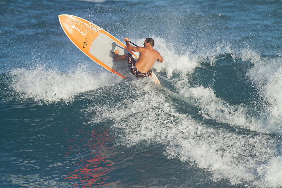 Dave Kalama A Famous Surfer Surfing Photograph by Panoramic Images