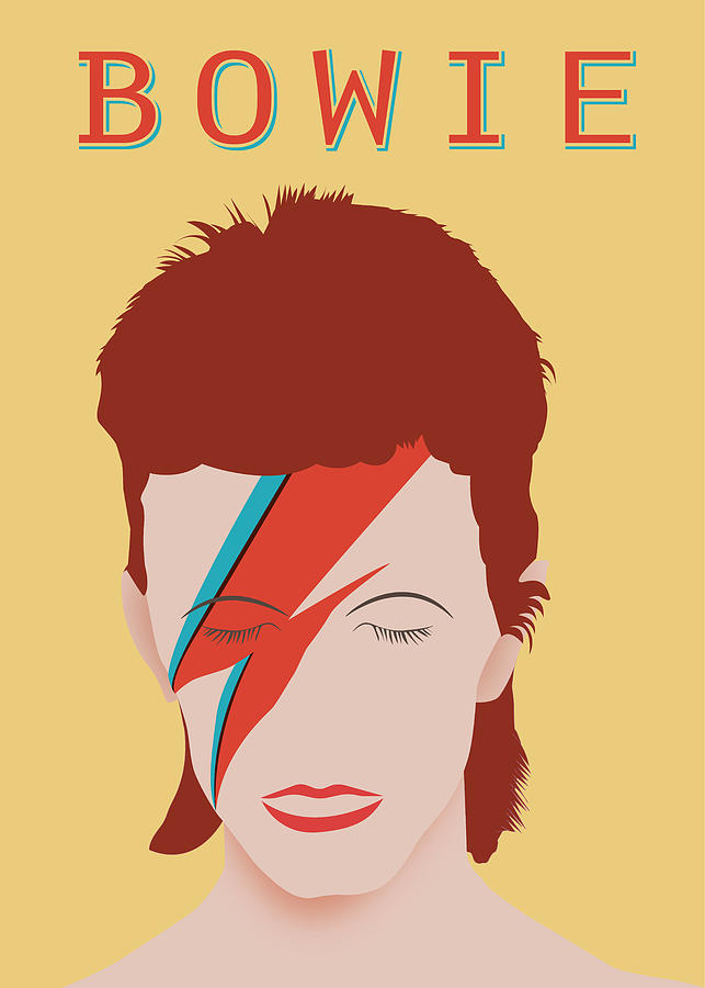 David Bowie Digital Art - David Bowie by Dennson Creative