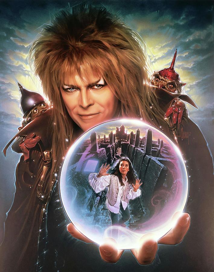 DAVID BOWIE in LABYRINTH -1986-. Photograph by Album