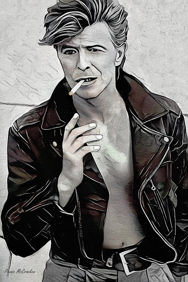 David Bowie Digital Art by Pennie McCracken