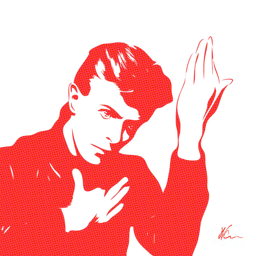 Music Digital Art - David Bowie - Pop Art by William Cuccio aka WCSmack