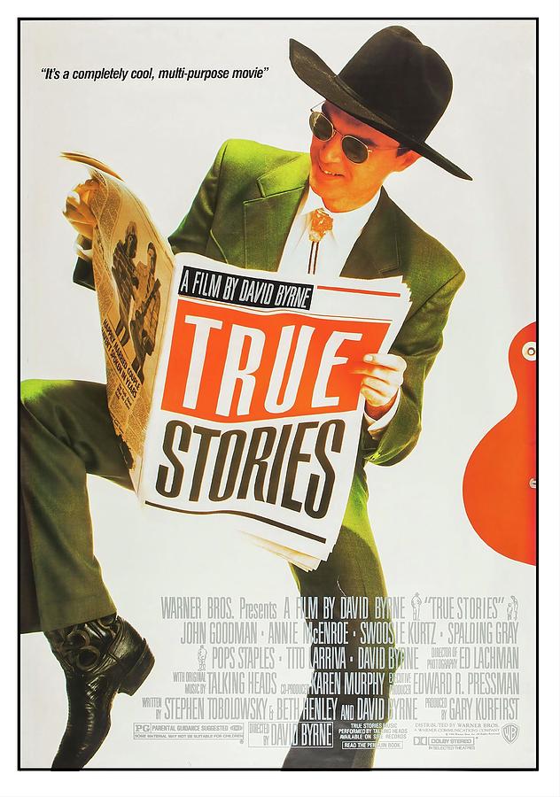 DAVID BYRNE in TRUE STORIES -1986-. Photograph by Album
