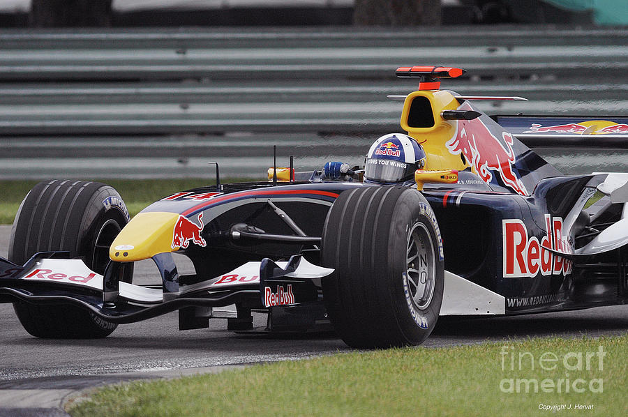 David Coulthard, Red Bull RB1 Photograph by James Hervat - Pixels