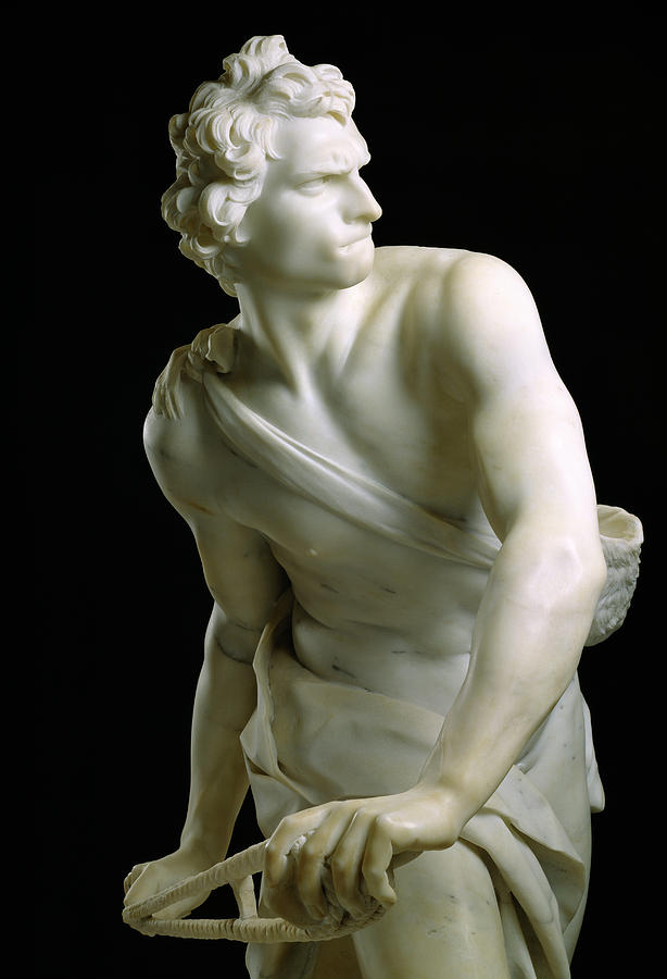 David Dett Busto Painting by Gian Lorenzo Bernini
