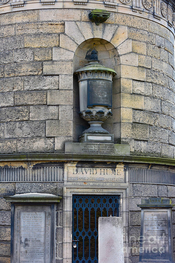 David Hume Mausoleum, Old Calton Cemetery Photograph by Yvonne Johnstone