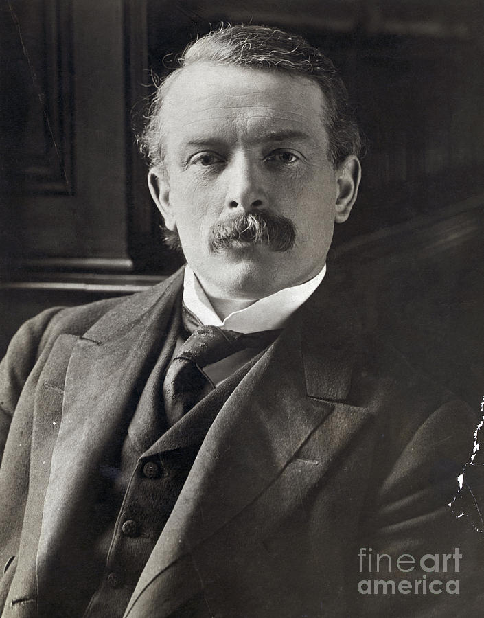 David Lloyd George Portrait Photograph by Bettmann