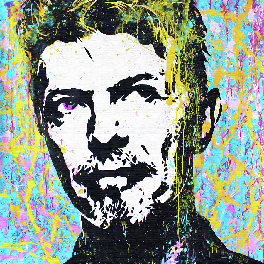 David Bowie Painting - Davie Bowie - The Man Who Changed The World by Mr Babes