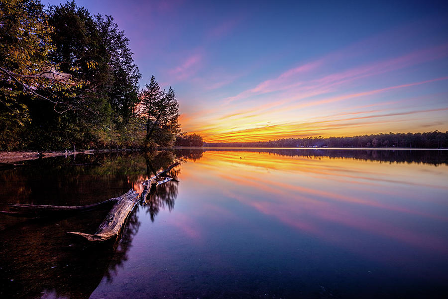 Davis Lake Sunset Photograph by Jordan Hill