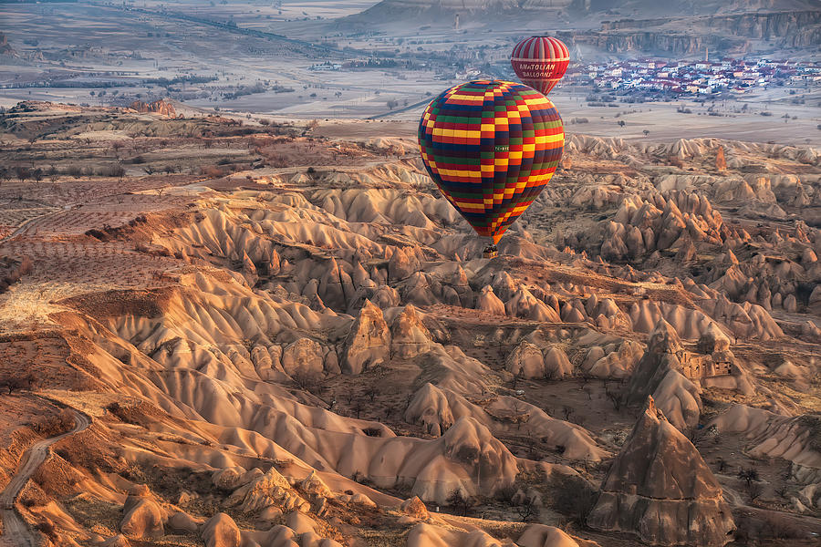 Turkey Photograph - Dawn Above The Tuffs by Mihai Ian Nedelcu