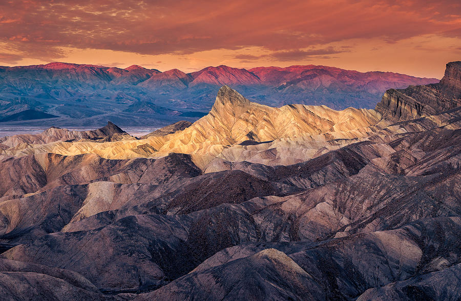 Dawn At Death Valley Photograph by Abbas Ali Amir