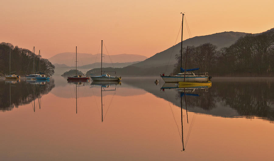 Dawn At Lake Bank Photograph by Ian Allington Photography - Fine Art ...