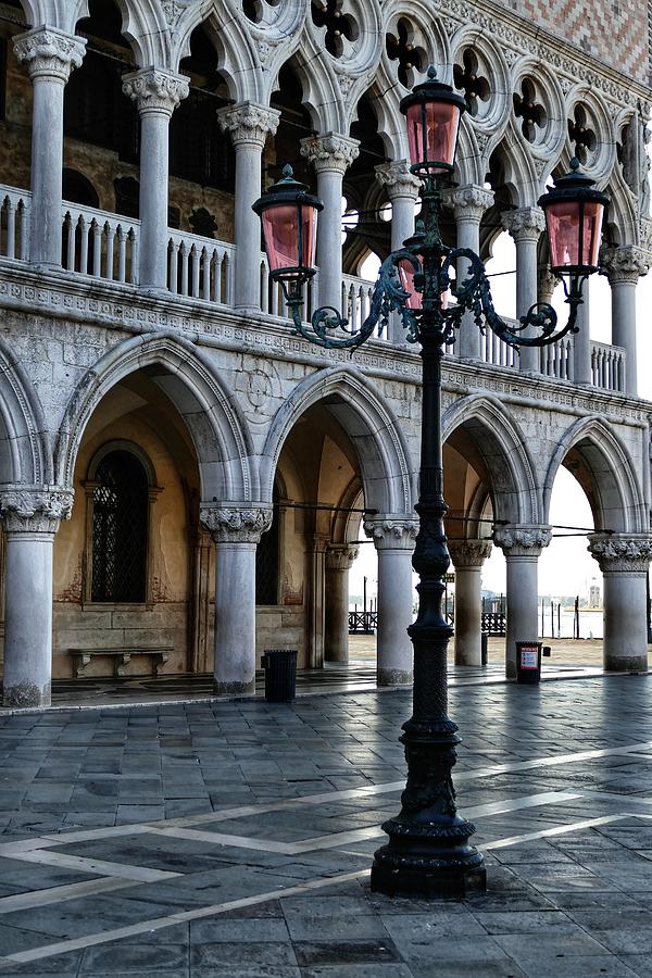 DAWN AT ST MARK'S SQUARE by Jeffrey PERKINS DAWN AT ST MARK'S SQUARE by Jeffrey PERKINS
