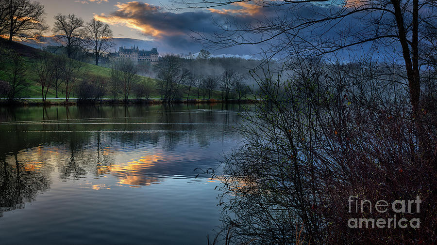 Dawn At The Biltmore Estate Photograph by Doug Sturgess