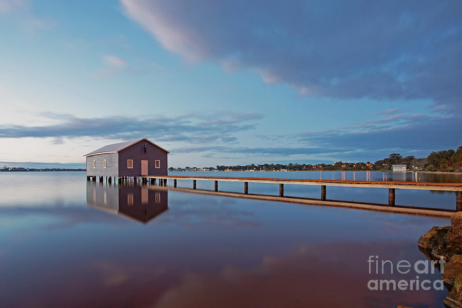 Dawn At The Boatshed Photograph By Peta Smith