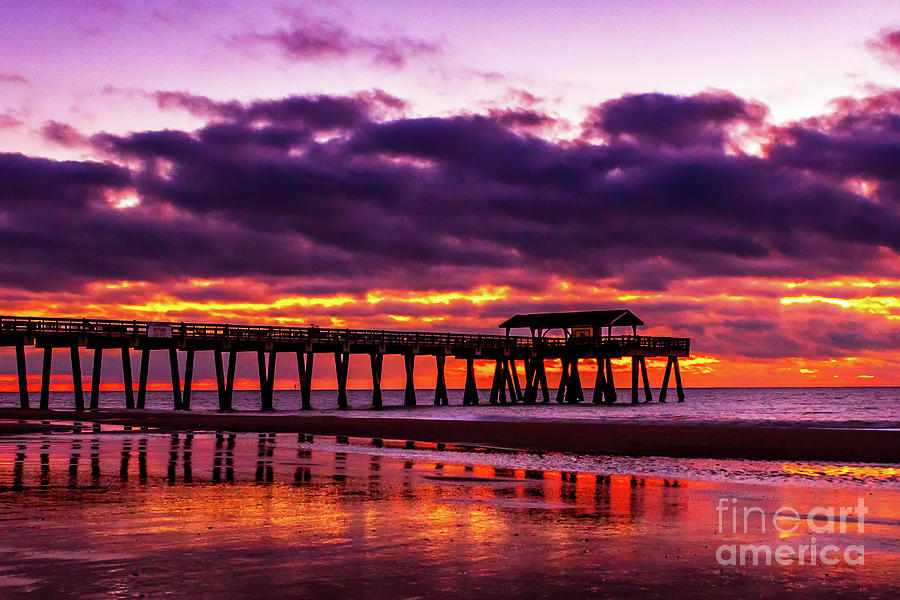 Dawn at Tybee Pier by Nick Zelinsky Dawn at Tybee Pier by Nick Zelinsky