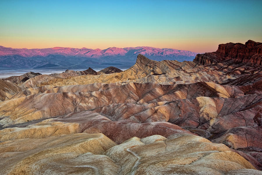 Dawn At Zabriskie Point Photograph by Mimi Ditchie Photography
