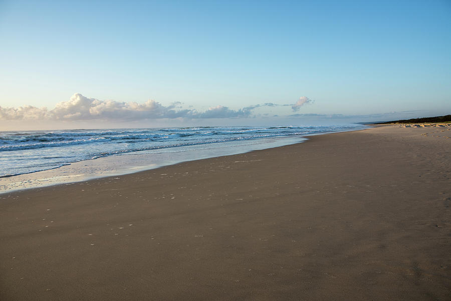 Dawn Beach on Fraser Island Photograph by Mark Hunter