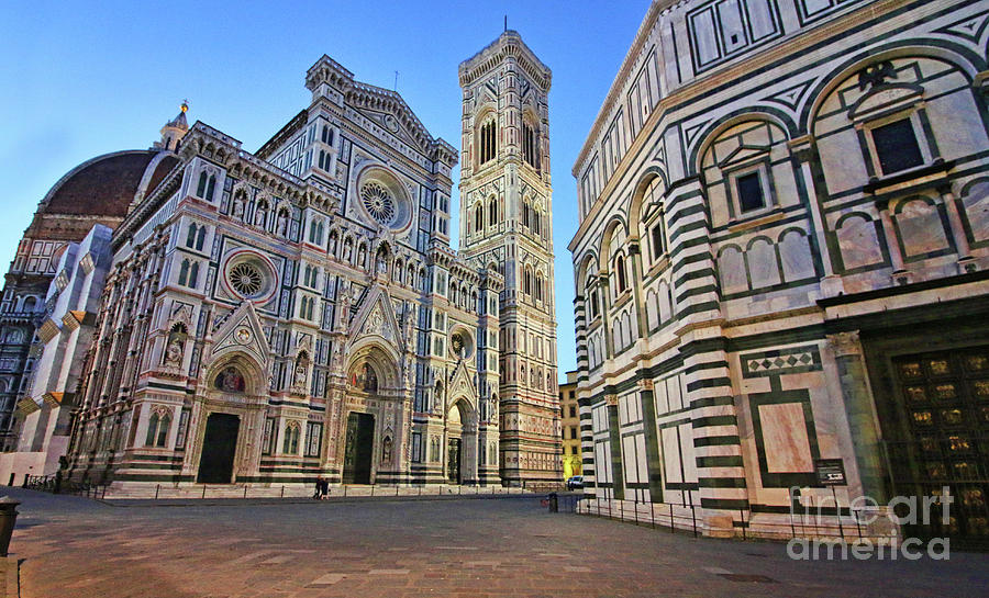 Dawn in Florence 9988 Photograph by Jack Schultz