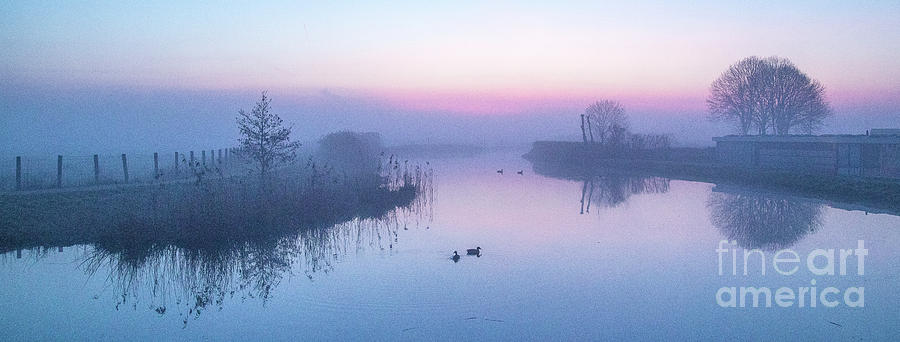 Dawn in Holland-1 Photograph by Casper Cammeraat