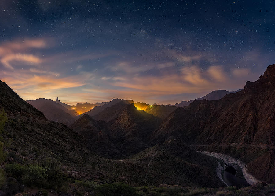 Dawn Photograph - Dawn On The Summit by Miguel Pascual