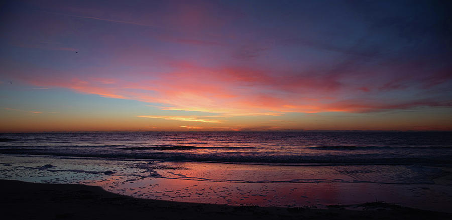 Dawn Over The Atlantic Photograph by Dennis Schmidt
