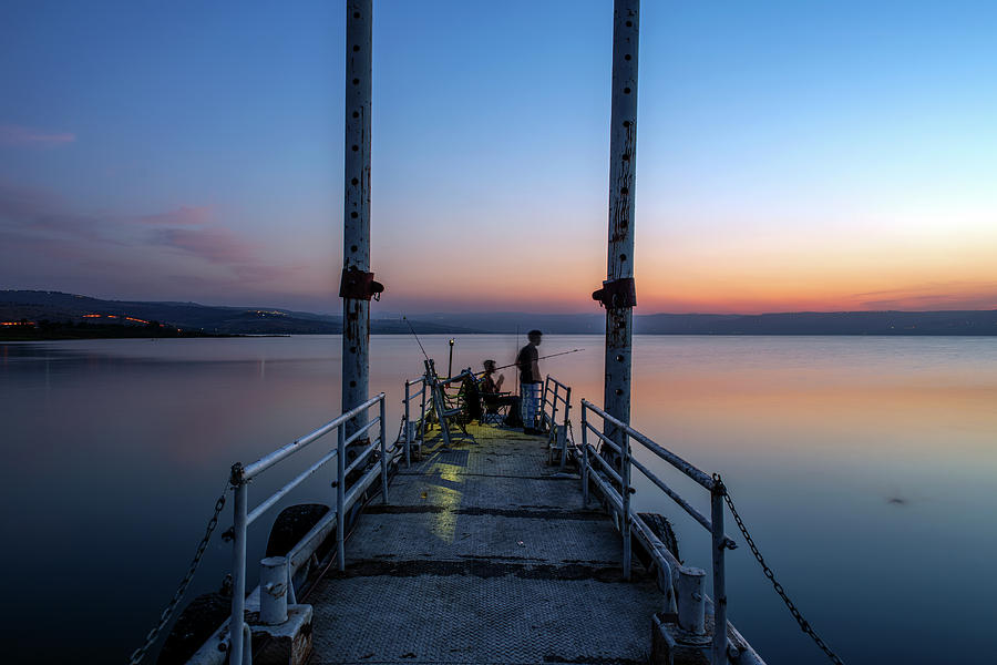 Dawn over the Sea of Galilee 4 Photograph by Dubi Roman