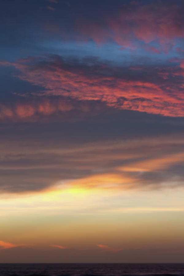 Dawn Sky Colors in Layers Photograph by Paul Rebmann