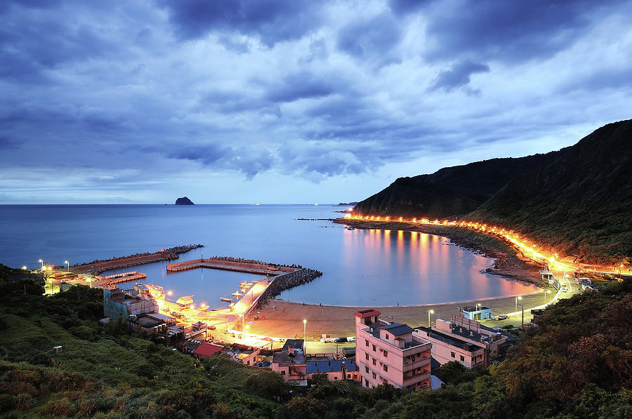 Dawulun Fishing Port Photograph by Copyright Of Eason Lin Ladaga - Fine ...