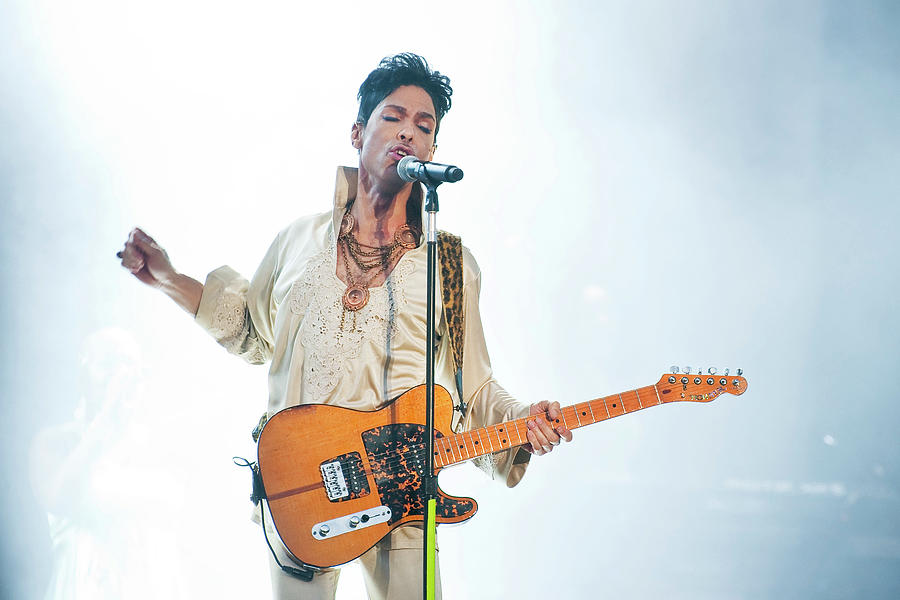 Prince Musician Photograph - Day 3 Of Hop Farm Festival 2011 - by Neil Lupin