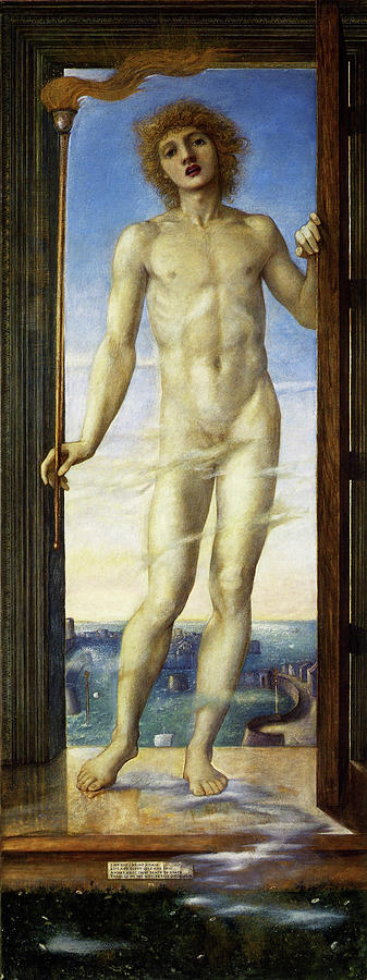 Day Painting - Day - Digital Remastered Edition by Edward Burne-Jones Day Painting - Day - Digital Remastered Edition by Edward Burne-Jones