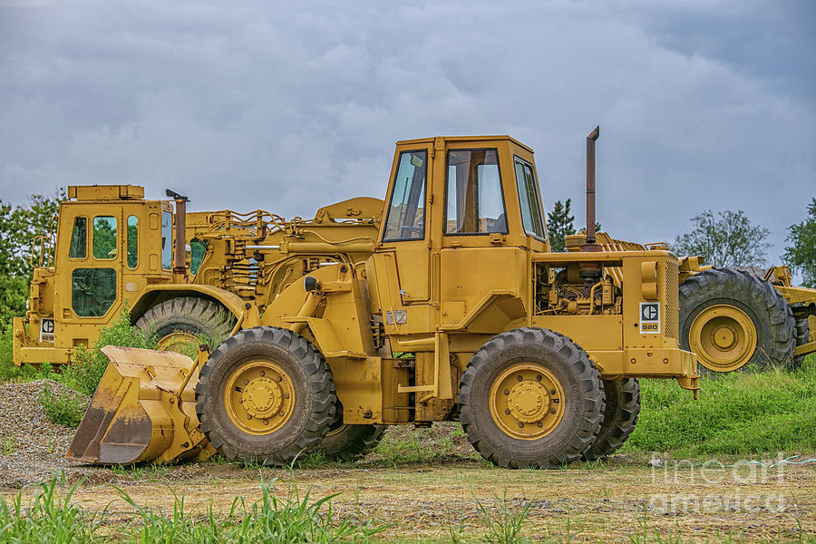 Day Off Caterpillar Cat 920  Photograph by Randy Steele