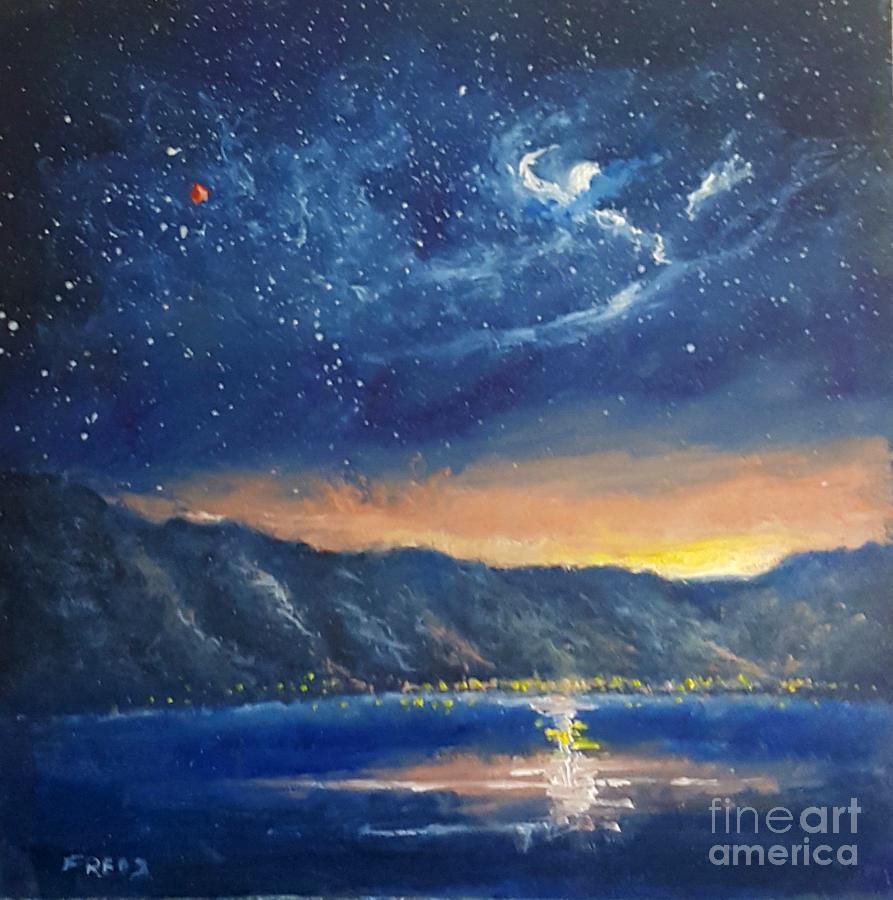 Daybreak Painting by Fred Wilson