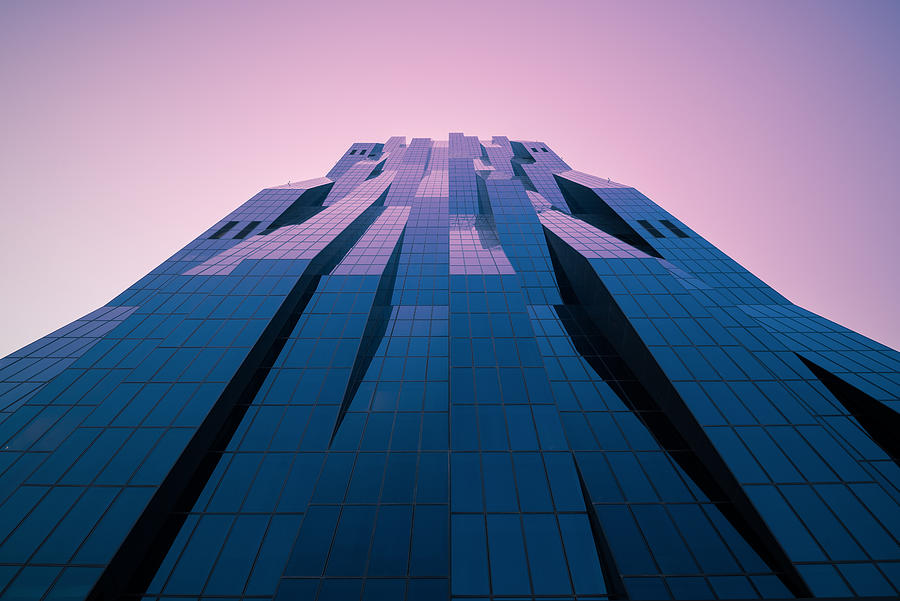 Abstract Photograph - Dc Tower Vienna by Mike Kreiten