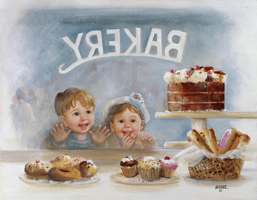 Bakery Painting - Dd_149 by Dianne Dengel